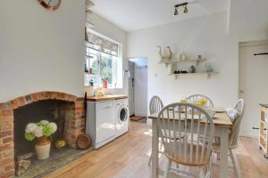 Coach House Kitchen reverse angle at Birchley House Farm