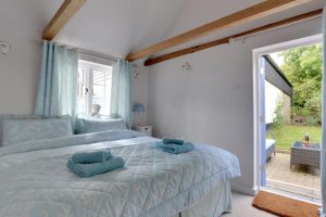 Old Dairy Bedroom as Double at Birchley House Farm