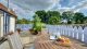 Alternative View of Outside Seating Area in Old Dairy at Birchley House Farm