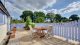 Alternative View of Outside Seating Area in Old Dairy at Birchley House Farm