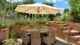 Birchley House Farm Coach House patio area country garden